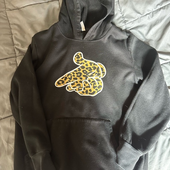 Crooks and Castles Leopard Print Hoodie Sweatshirt - Picture 1 of 4